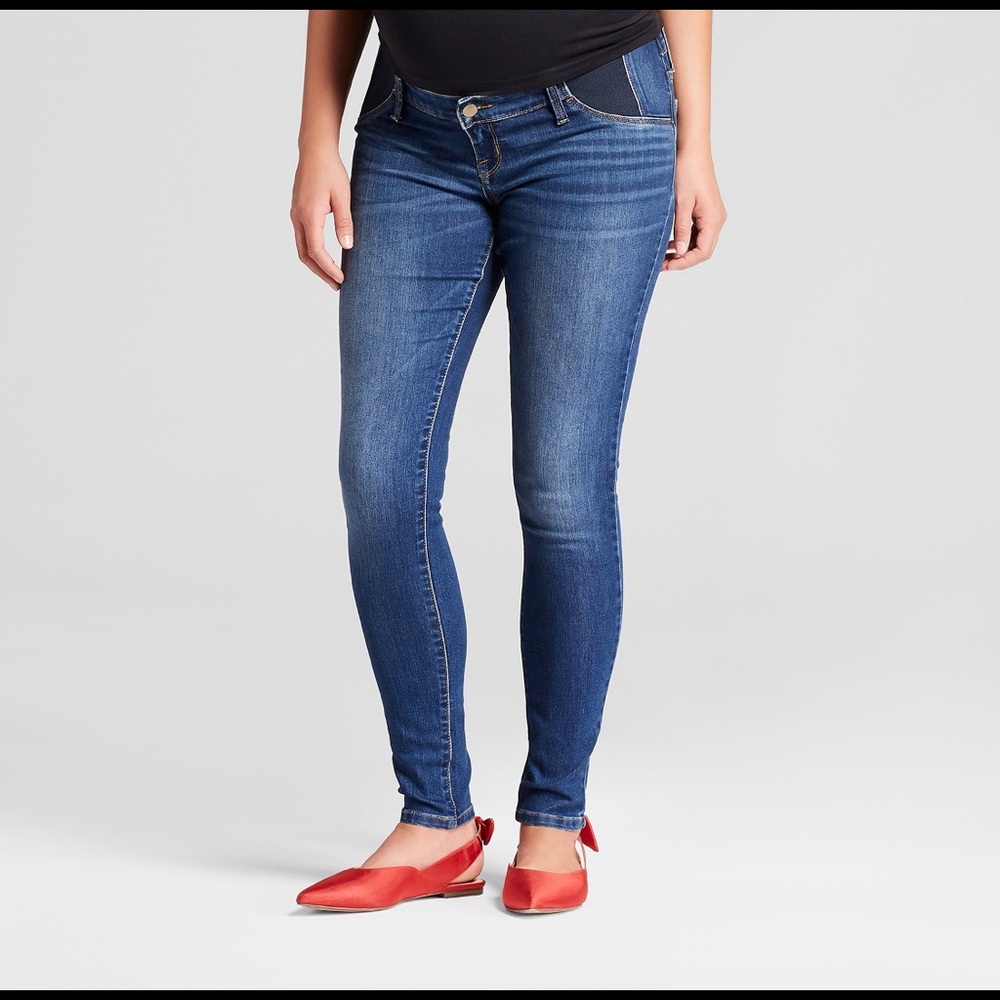 Side Panel Maternity Jegging
